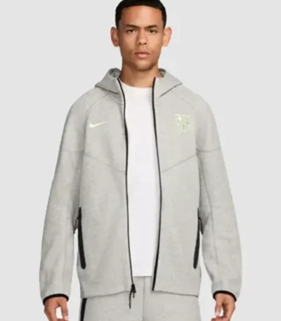 Nike FC Barcelona Tech Fleece Hooded Jacket