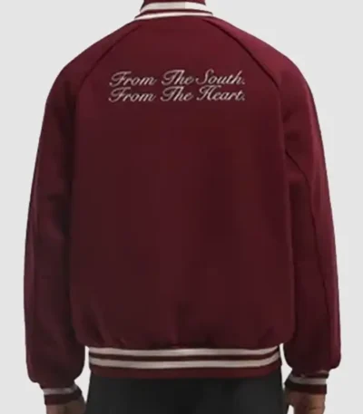 FC Bayern x Adidas Maroon Jacket