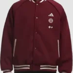 FC Bayern x Adidas Maroon Jacket