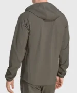FCM X Adidas Real Madrid Grey Travel Jacket