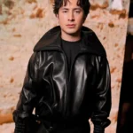 Fall Fashion Show Hudson Williams Leather Jacket