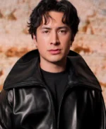 Fall Fashion Show Hudson Williams Leather Jacket