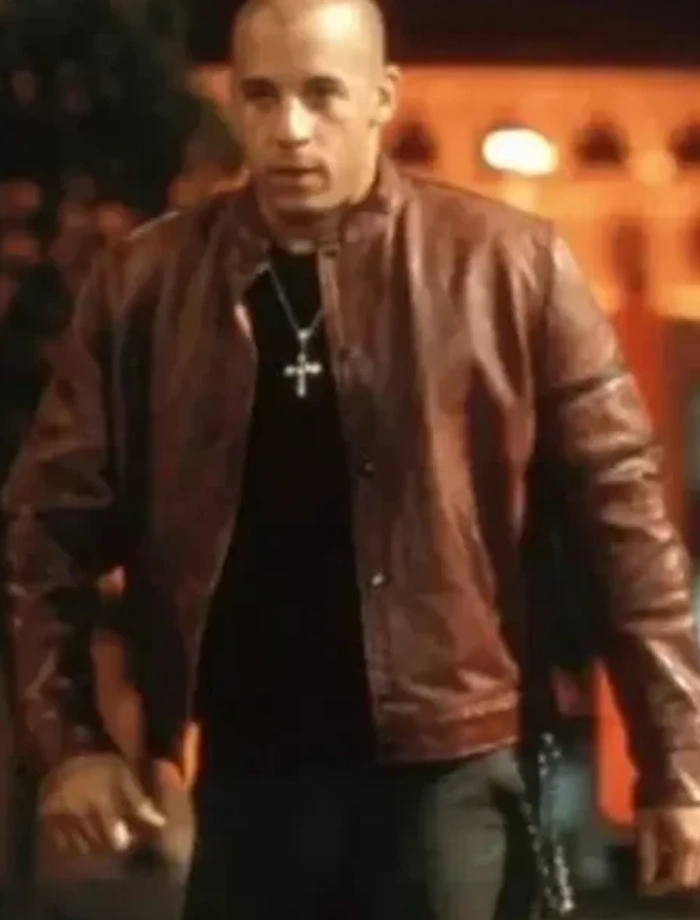 Fast and the Furious Dominic Toretto Maroon Jacket Fast and the Furious Dominic Toretto Maroon Jacket