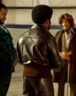 Fight Night 2024 Kevin Hart Brown Jacket