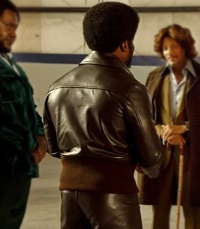 Fight Night 2024 Kevin Hart Brown Jacket