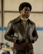 Fight Night 2024 Kevin Hart Brown Jacket