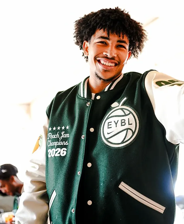 Florida Rebels Peach Jam Varsity Jacket Florida Rebels Peach Jam Varsity Jacket