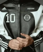 Adidas x Kith x Messi Leather Jacket