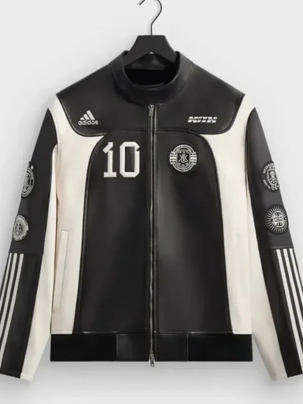Adidas x Kith x Messi Leather Jacket