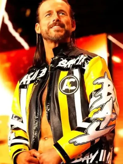Forbidden Door 2023 Adam Cole Leather Jacket