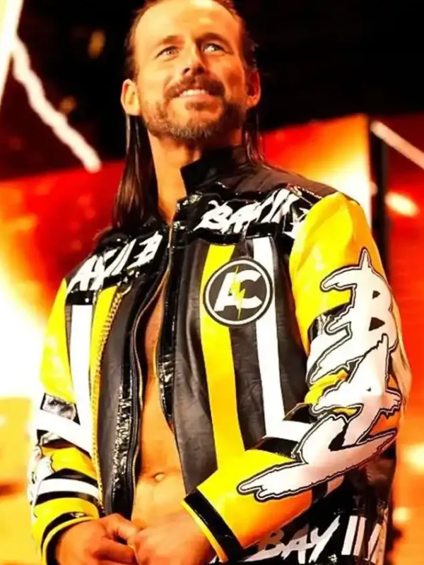 Forbidden Door 2023 Adam Cole Leather Jacket