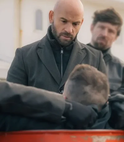 Franck Gastambide Carjackers Black Coat