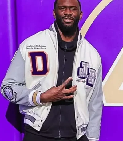Franck Kepnang Jackie Robinson Letterwinner Jacket