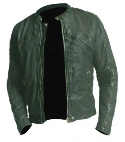 Frankie Kelly American Heist Green Jacket