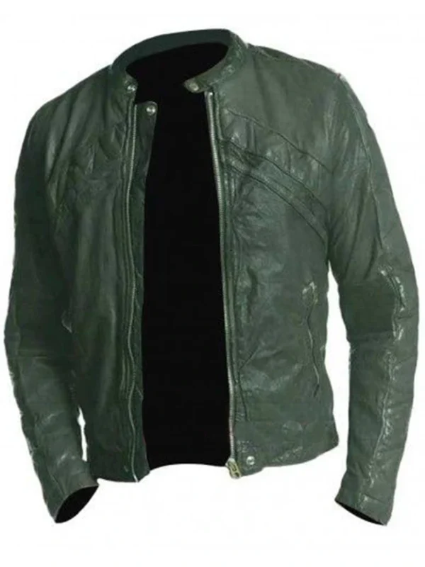 Frankie Kelly American Heist Green Jacket