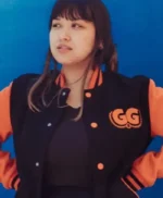 Game Grumps Black and Orange Varsity Jacket