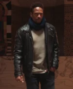 Gary Dourdan The Lost Princess Black Leather Jacket