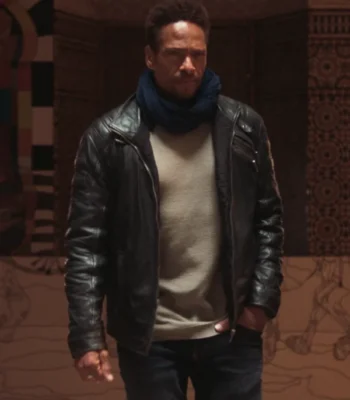 Gary Dourdan The Lost Princess Black Leather Jacket