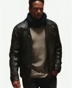 Gary Dourdan The Lost Princess Black Leather Jacket
