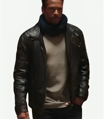 Gary Dourdan The Lost Princess Black Leather Jacket