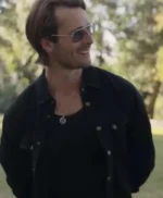 Gary Johnson Hit Man Black Cotton Jacket