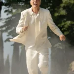 George Clooney Jay Kelly White Suit