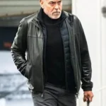 George Clooney Wolfs 2024 Leather Jacket
