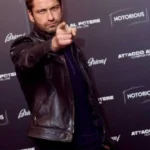 Gerard Butler Olympus Has Fallen Brown Leather Jacket