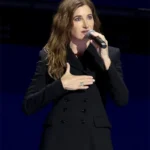 Disney Event D23 Kathryn Hahn Black Coat