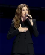 Disney Event D23 Kathryn Hahn Black Coat