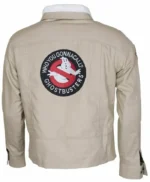 Ghostbusters Beige Cotton Jacket With Logo