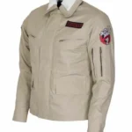 Ghostbusters Beige Cotton Jacket With Logo