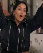 Gigi Zumbado Heart Eyes Black Jacket