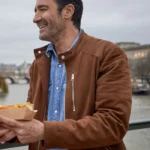 Gilles Marini Crimes of Fashion Killer Clutch Brown Jacket