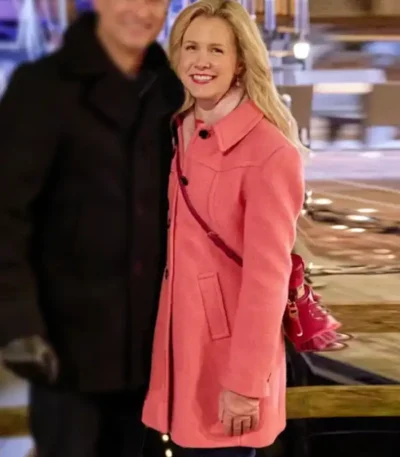 Ginna Claire Mason A Newport Christmas Pink Coat