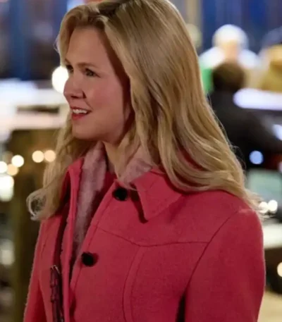 Ginna Claire Mason A Newport Christmas Pink Coat