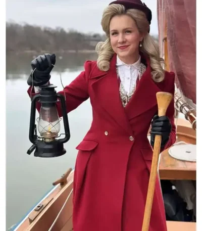 Ginna Claire Mason A Newport Christmas Red Coat