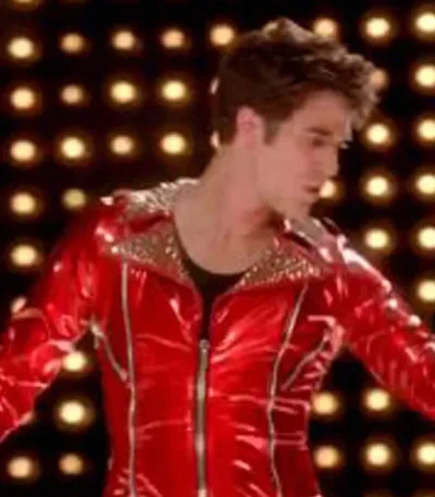 Glee S4 Blaine Anderson Red Jacket
