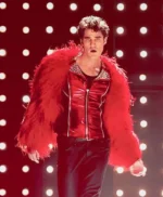 Glee S4 Blaine Anderson Red Jacket