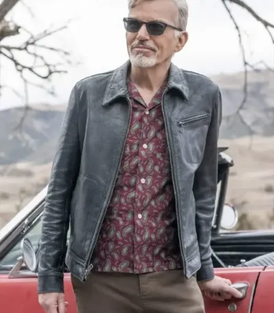 Goliath Billy McBride Black Leather Jacket