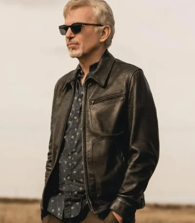 Goliath Billy McBride Black Leather Jacket