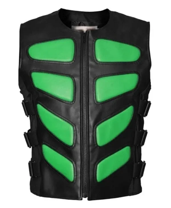 Bug Eye Leather Vest