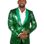 Green Christmas Blazer