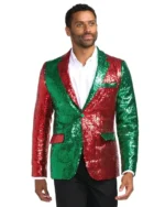 Green Christmas Blazer
