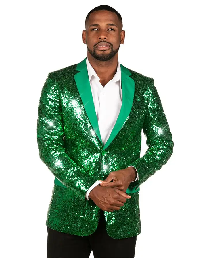 Green Christmas Blazer Green Christmas Blazer