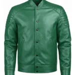 Alex Green Leather Jacket