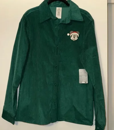 Green Mickey Christmas Jacket