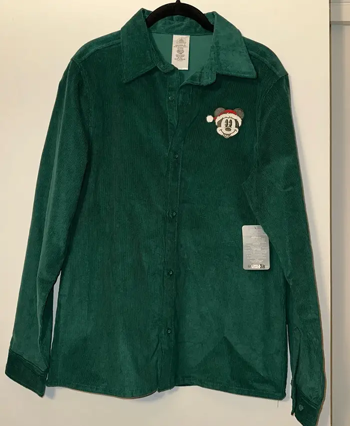 Green Mickey Christmas Jacket Green Mickey Christmas Jacket