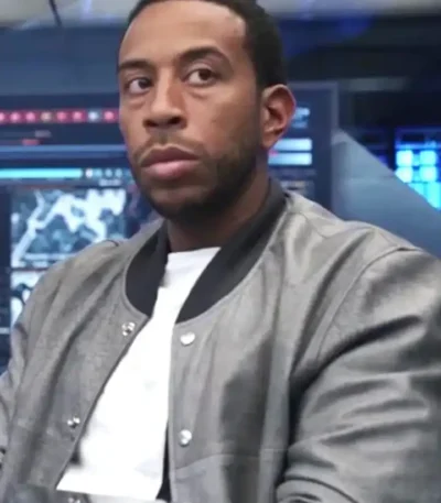 Grey Bomber Tej Parker Jacket The Fate Of The Furious