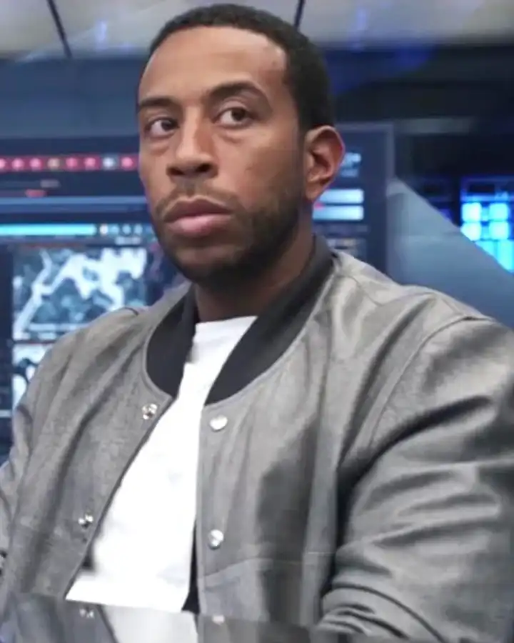 Grey Bomber Tej Parker Jacket The Fate Of The Furious Grey Bomber Tej Parker Jacket The Fate Of The Furious